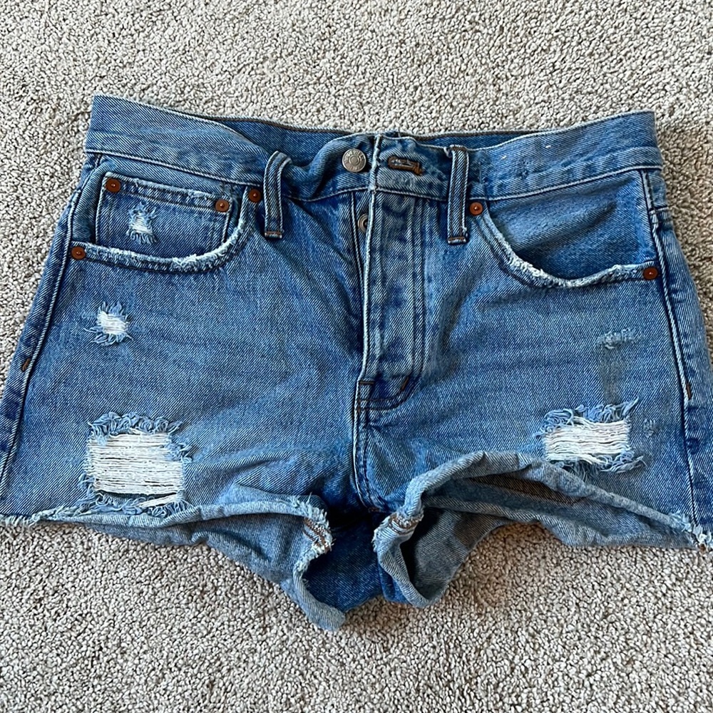 Madewell High Waisted Shorts